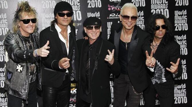 Die Scorpions in Monaco.