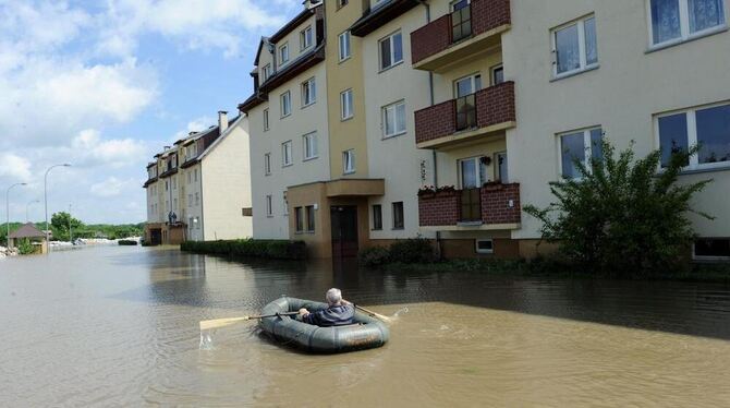 Das Hochwasser in Polen verursacht gigantische Schäden.