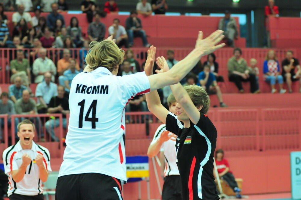 Volleyball Deutschland Kroation 3:0