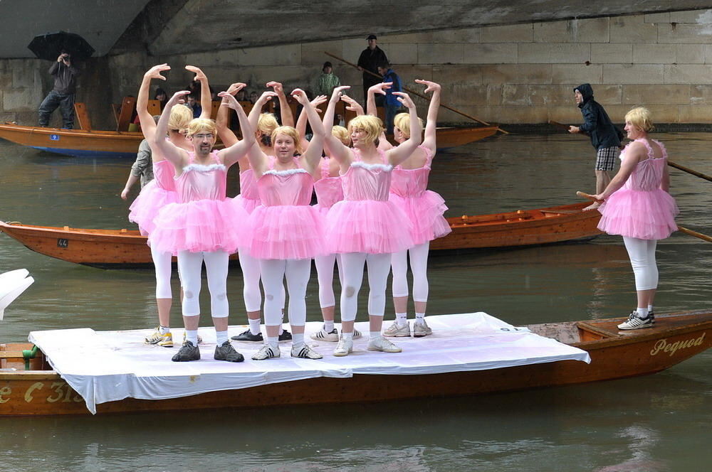 Stocherkahnrennen Tübingen 2010