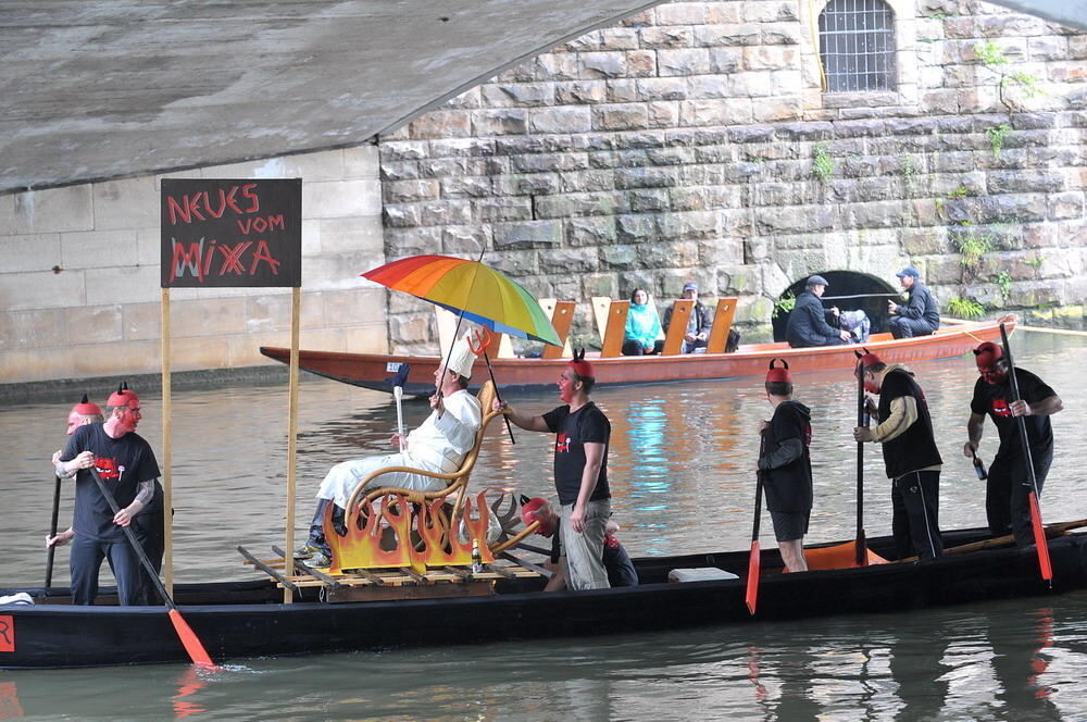 Stocherkahnrennen Tübingen 2010