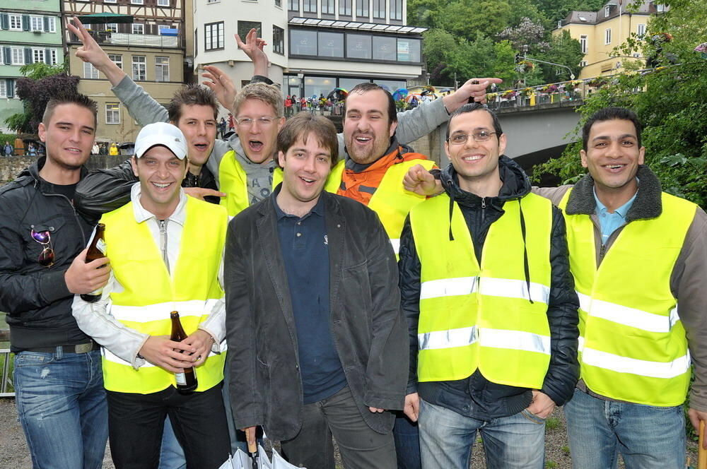 Stocherkahnrennen Tübingen 2010