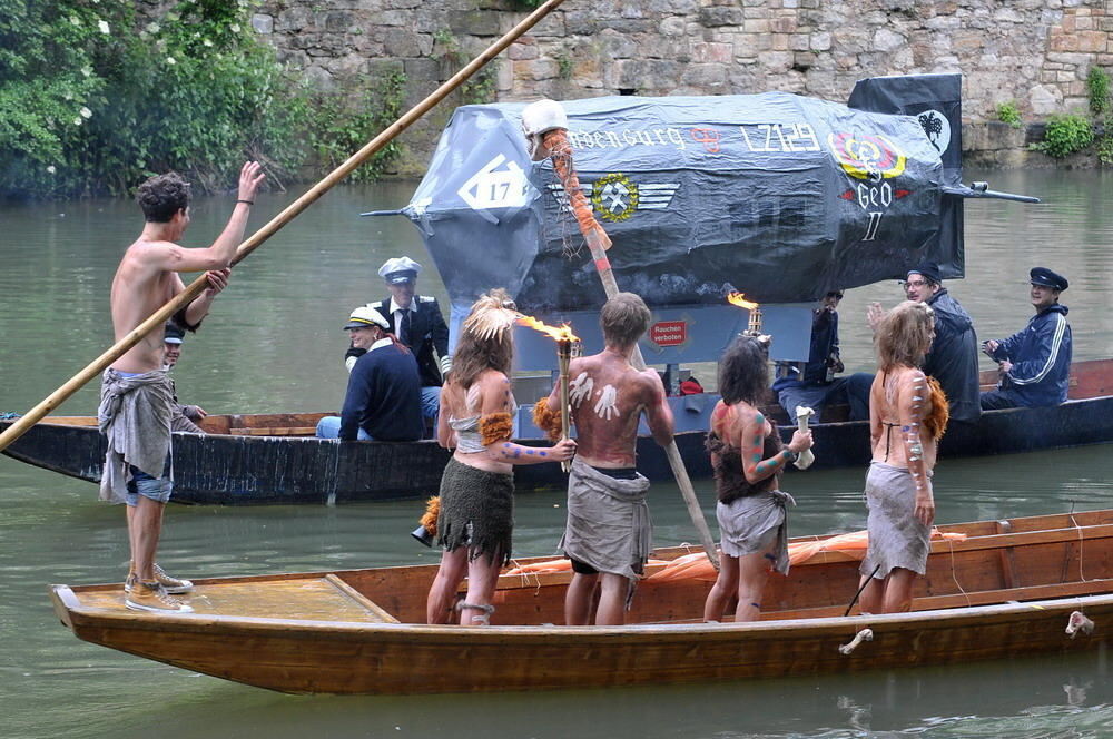 Stocherkahnrennen Tübingen 2010