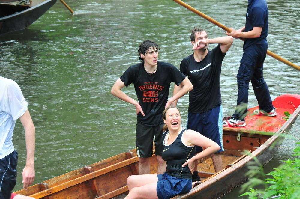 Stocherkahnrennen Tübingen 2010