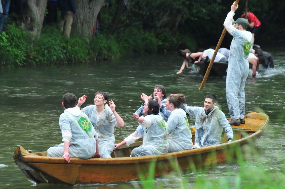 Stocherkahnrennen Tübingen 2010