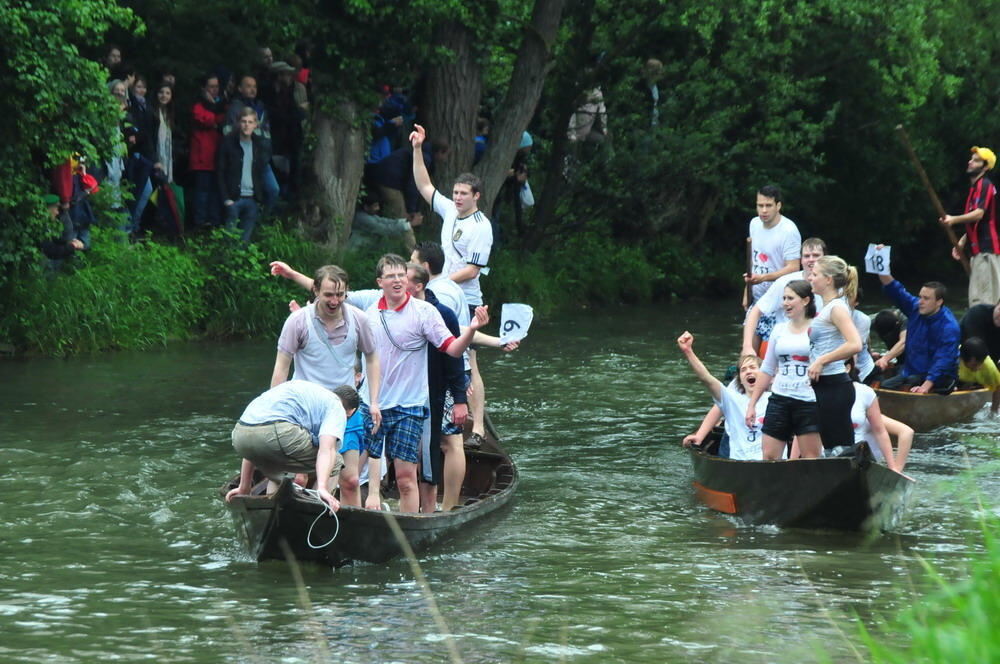 Stocherkahnrennen Tübingen 2010