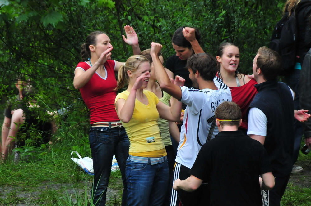 Stocherkahnrennen Tübingen 2010