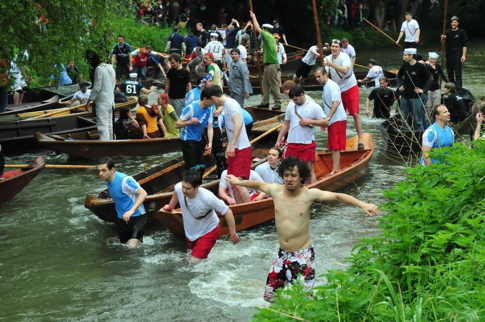 Stocherkahnrennen Tübingen 2010