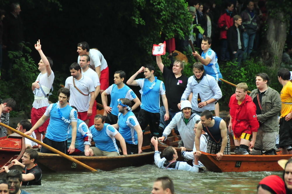 Stocherkahnrennen Tübingen 2010