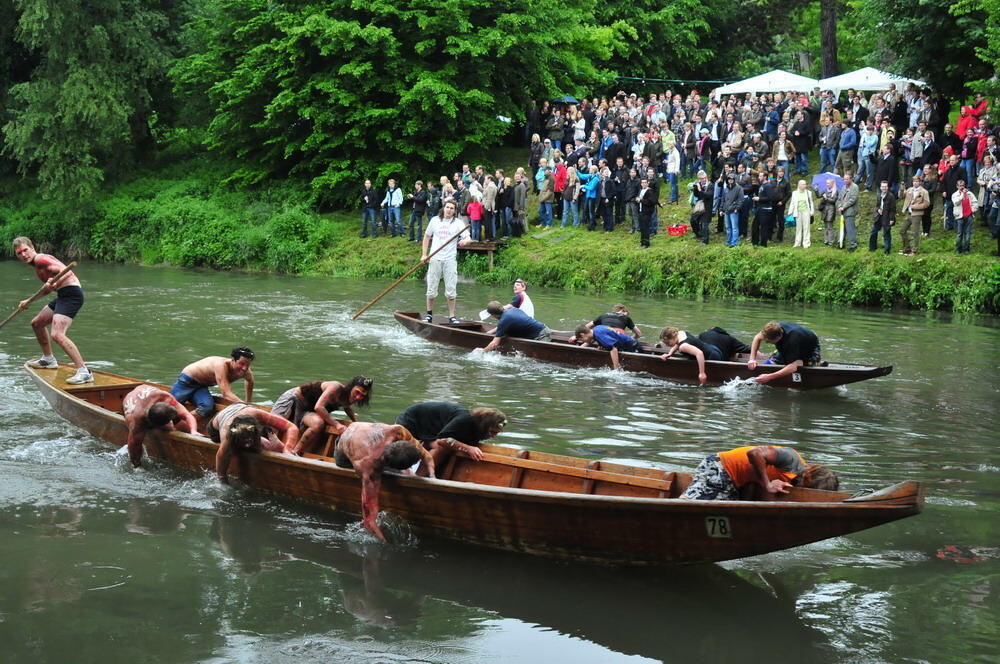 Stocherkahnrennen Tübingen 2010