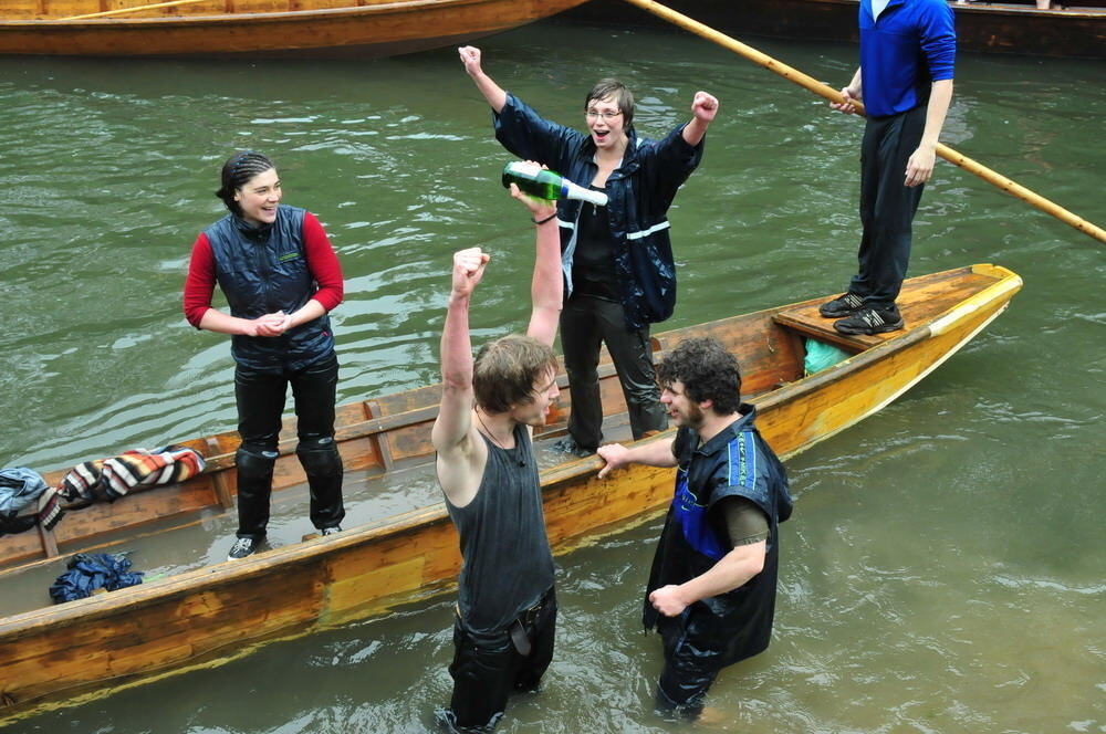 Stocherkahnrennen Tübingen 2010