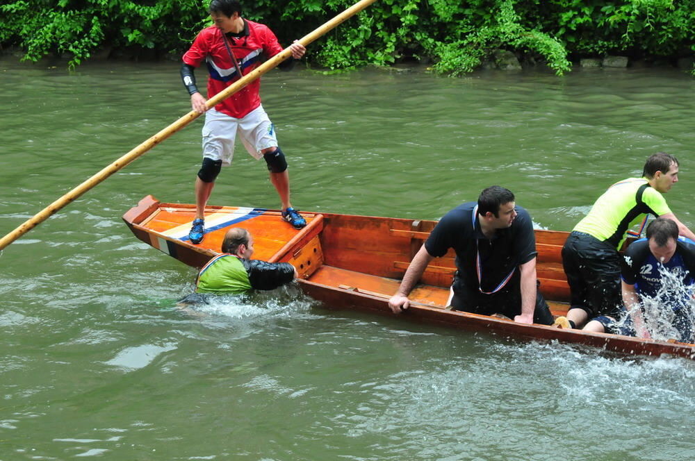 Stocherkahnrennen Tübingen 2010