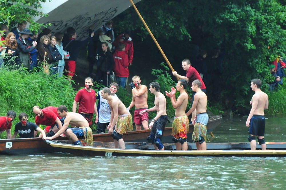 Stocherkahnrennen Tübingen 2010