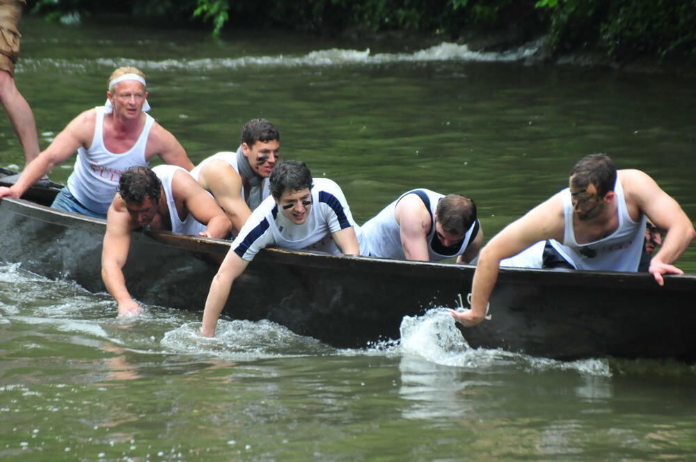 Stocherkahnrennen Tübingen 2010