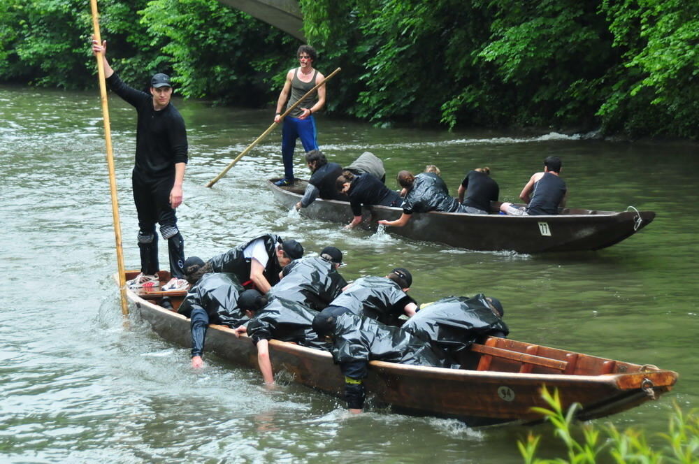 Stocherkahnrennen Tübingen 2010