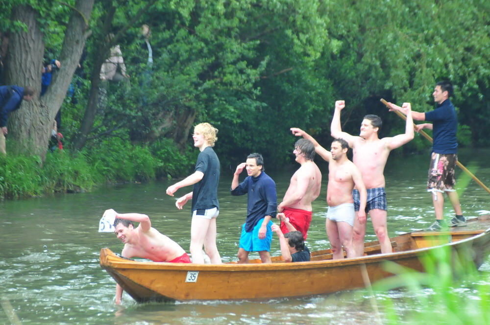 Stocherkahnrennen Tübingen 2010