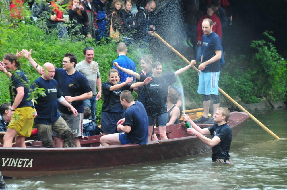 Stocherkahnrennen Tübingen 2010