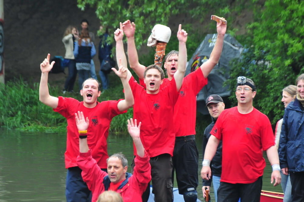 Stocherkahnrennen Tübingen 2010