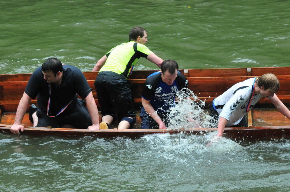 Stocherkahnrennen Tübingen 2010