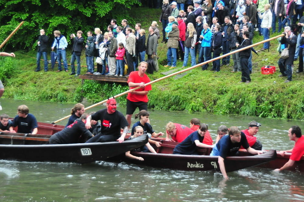 Stocherkahnrennen Tübingen 2010