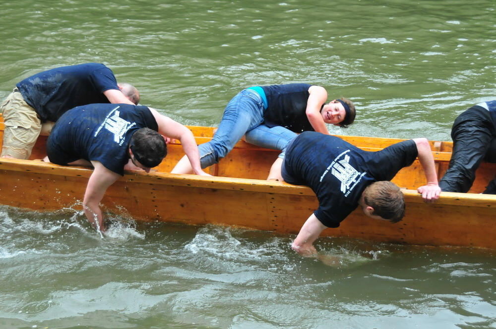 Stocherkahnrennen Tübingen 2010