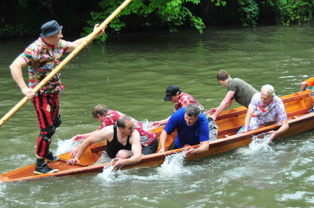 Stocherkahnrennen Tübingen 2010