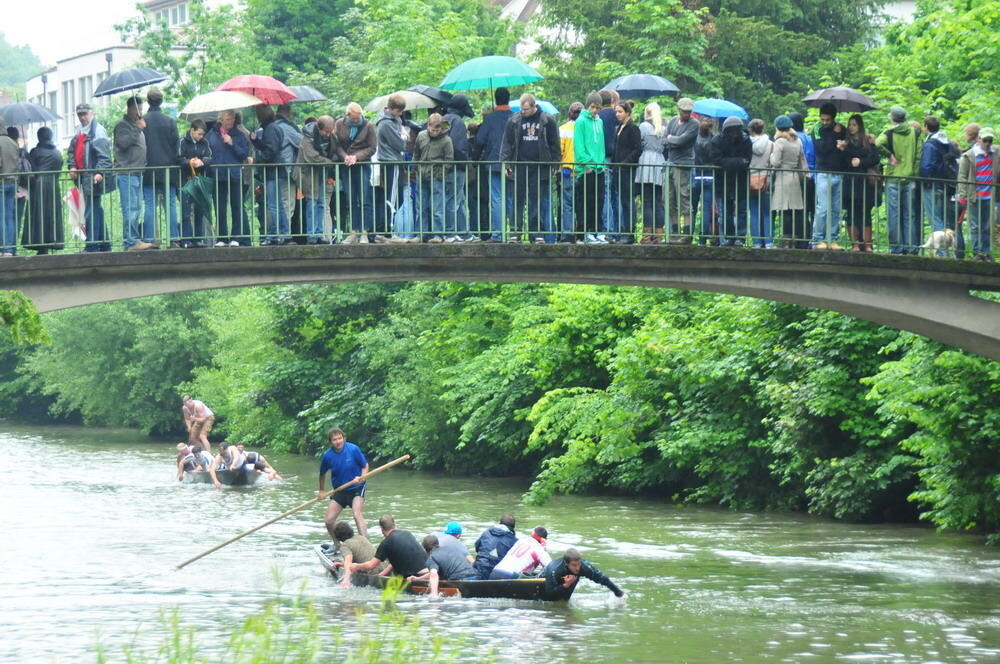 Stocherkahnrennen Tübingen 2010