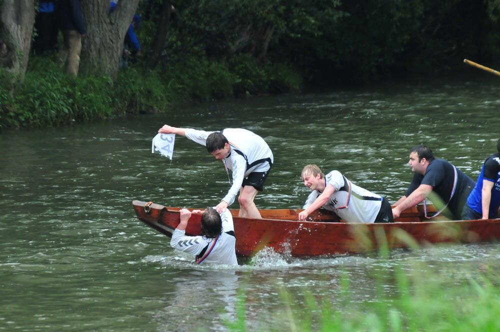 Stocherkahnrennen Tübingen 2010