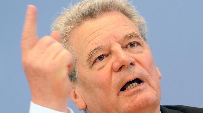 Der frühere DDR-Bürgerrechtler Joachim Gauck.