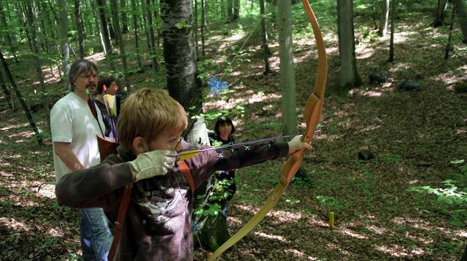 Feldbogenschießen ist ein Hobby für die ganze Familie - und der PSV Reutlingen freut sich über kontinuierlich steigende Mitglied