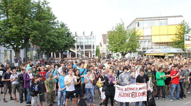 Neuer Bildungsstreik in der Region