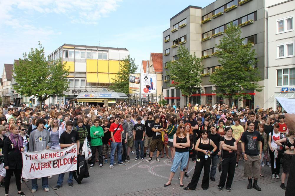 Neuer Bildungsstreik in der Region