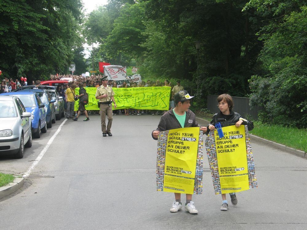 Neuer Bildungsstreik in der Region