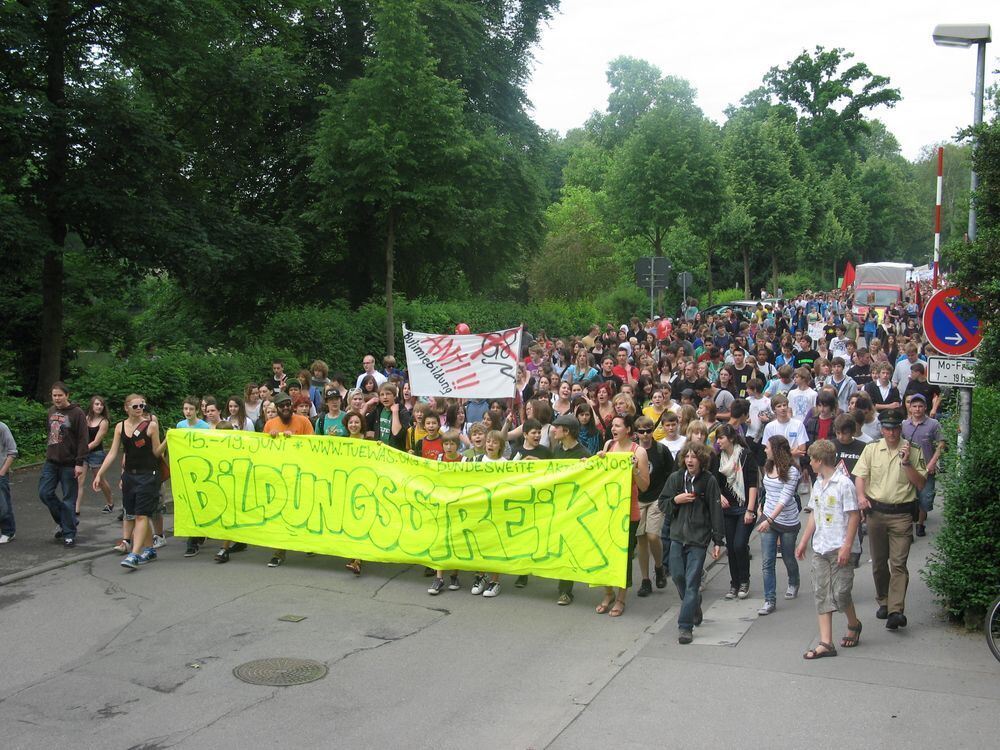 Neuer Bildungsstreik in der Region