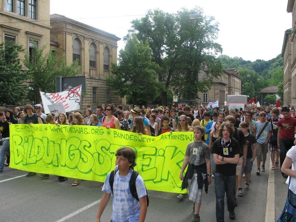 Neuer Bildungsstreik in der Region