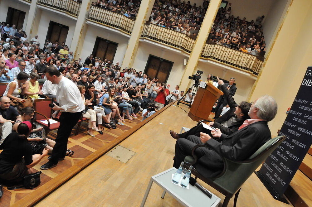 Zeit Campus Talk mit Harald Schmidt und Giovanni di Lorenzo