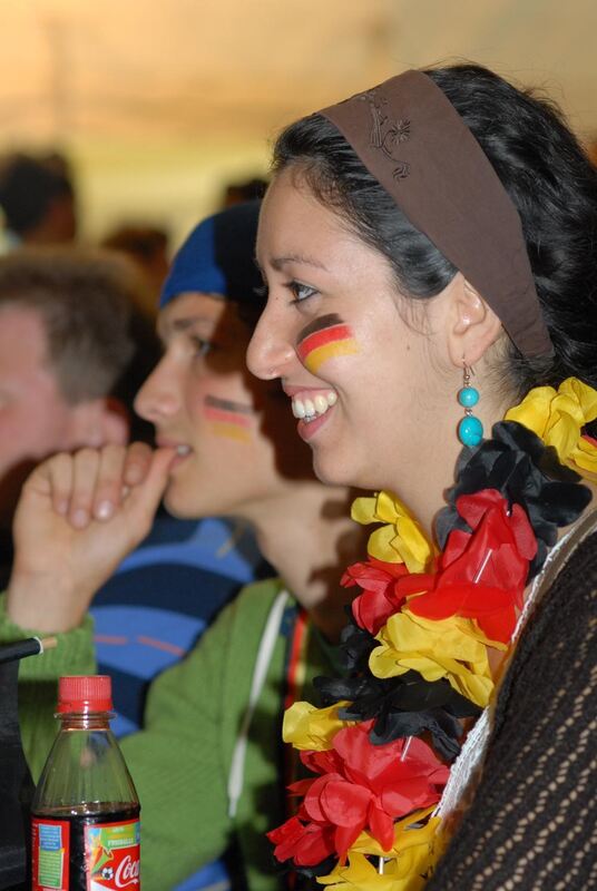 WM 2010 Deutschland - Australien Markthalle