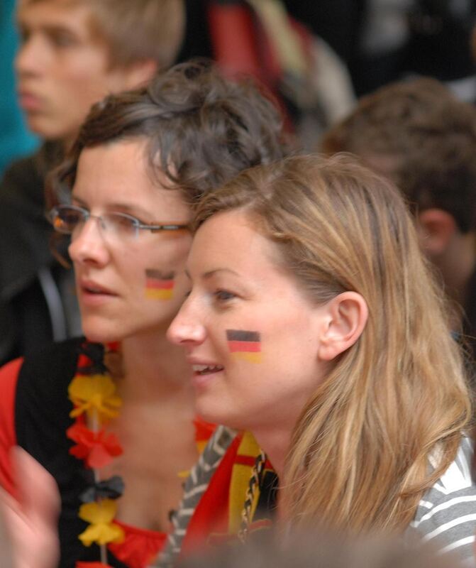 WM 2010 Deutschland - Australien Markthalle