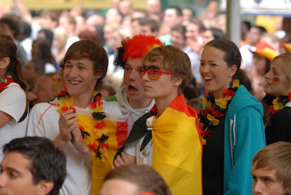 WM 2010 Deutschland - Australien Markthalle