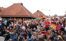 WM 2010 Deutschland - Australien Kelternplatz