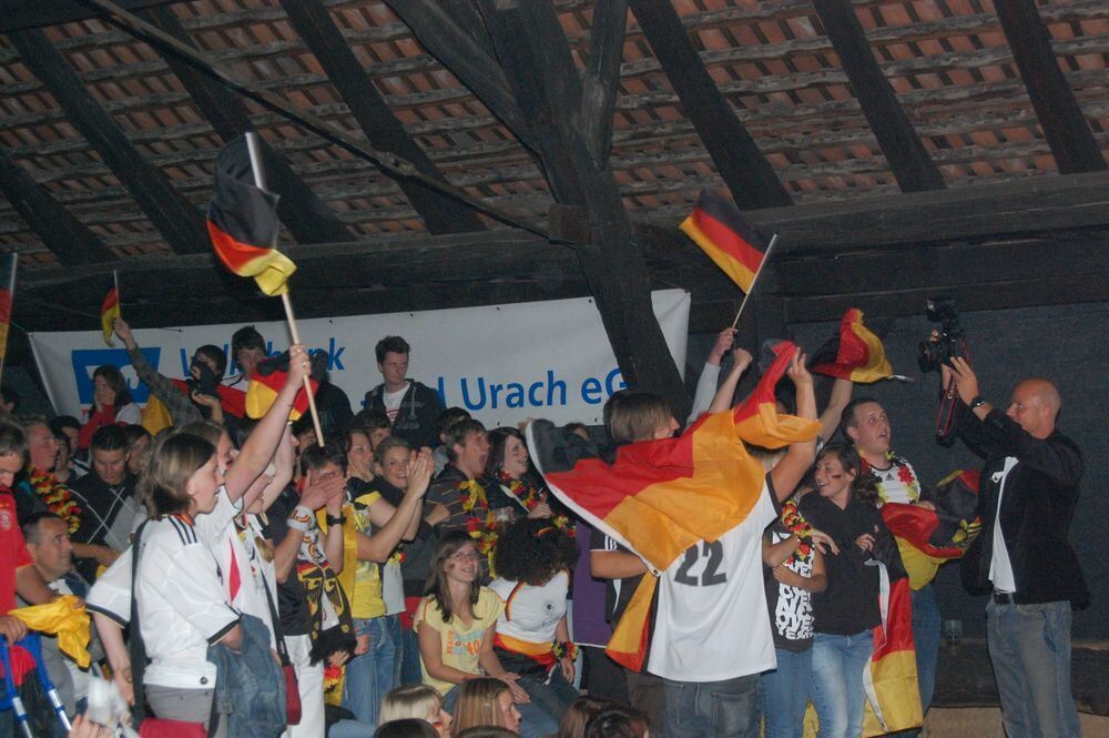 WM 2010 Deutschland - Australien Kelternplatz