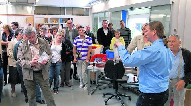 Die Arbeitswelten in Rappertshofen zogen am Wochenende ein interessiertes Publikum an. FOTO: ALTHO