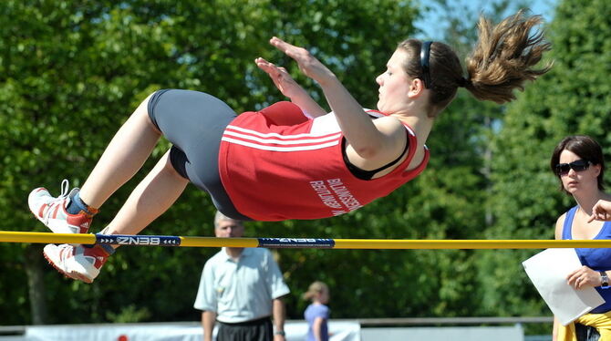 Jugend trainiert für Olympia Pliezhausen Juni 2010