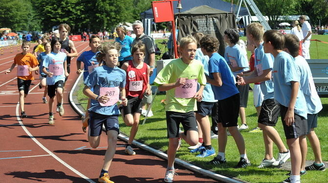 Jugend trainiert für Olympia Pliezhausen Juni 2010