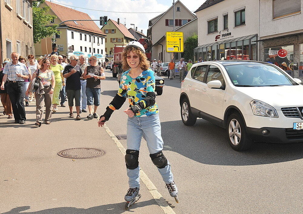 Lichtensteiner demonstrieren gegen Verkehrschaos