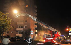 Brandstiftung im Hochhaus auf der Römerschanze