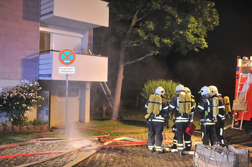 Brandstiftung im Hochhaus auf der Römerschanze