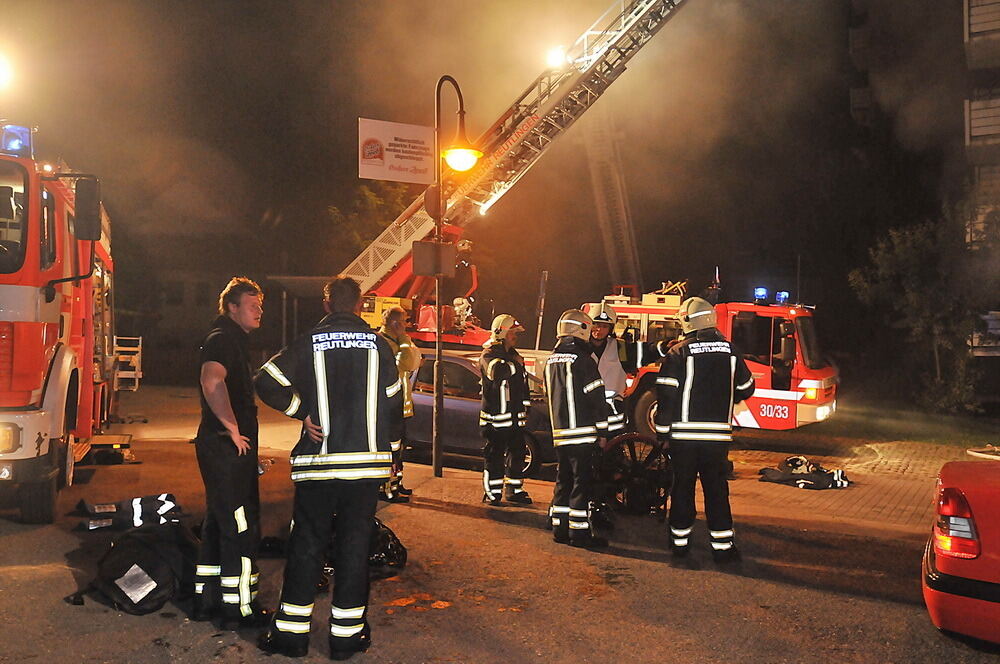 Brandstiftung im Hochhaus auf der Römerschanze