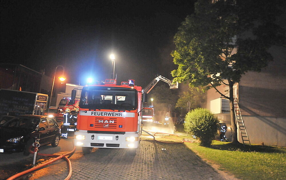 Brandstiftung im Hochhaus auf der Römerschanze