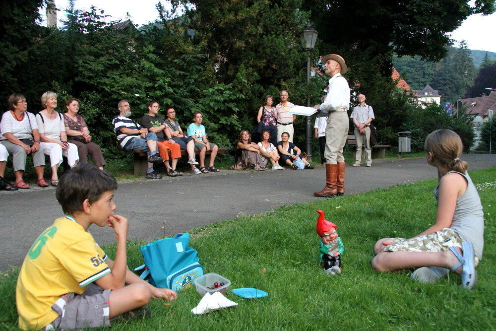 Zwergen-Literaturspaziergang in Bad Urach